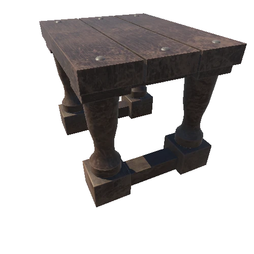 FBX square stool